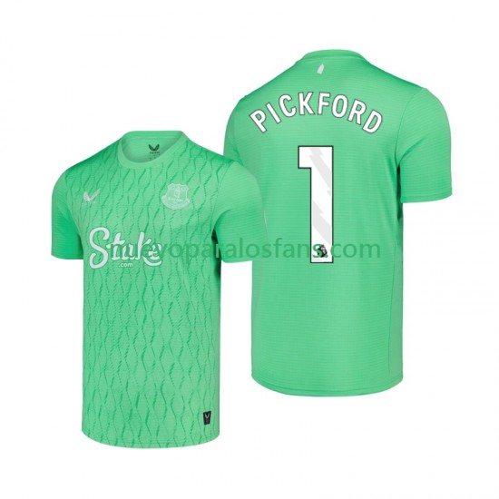 Camiseta de Fútbol Everton Pickford 1 Portero Hombre Casa 2025-2026 Manga Corta