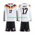 Camiseta de Fútbol Alemania Florian Wirtz 17 Niño Casa Copa Mundial 2026 Manga Larga