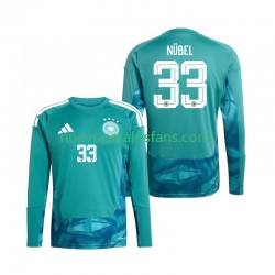 Camiseta de Fútbol Alemania Alexander Nubel 33 Portero Hombre Casa Copa Mundial 2026 Manga Larga