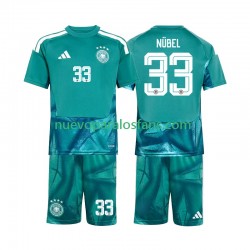 Camiseta de Fútbol Alemania Alexander Nubel 33 Portero Niño Casa Copa Mundial 2026 Manga Corta
