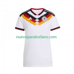 Camiseta de Fútbol Alemania Mujer Casa Copa Mundial 2026 Manga Corta