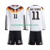 Camiseta de Fútbol Alemania Woltemade 11 Niño Casa Copa Mundial 2026 Manga Larga
