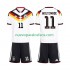 Camiseta de Fútbol Alemania Woltemade 11 Niño Casa Copa Mundial 2026 Manga Corta