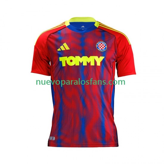 Camiseta de Fútbol Hajduk Split Hombre Exterior 2025-2026 Manga Corta