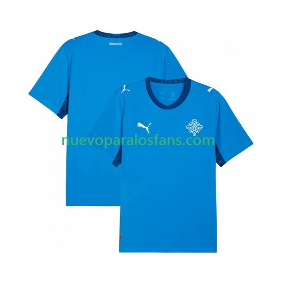 Camiseta de Fútbol Islandia Hombre Casa 2026 Manga Corta