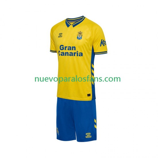 Camiseta de Fútbol Las Palmas Niño Casa 2025-2026 Manga Corta