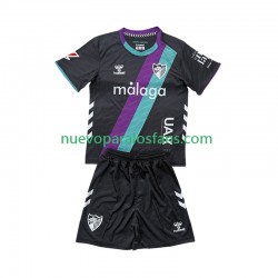 Camiseta de Fútbol Málaga CF Niño Exterior 2025-2026 Manga Corta