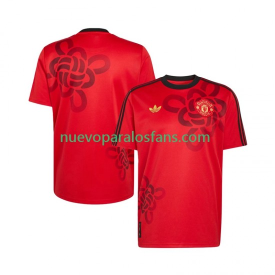 Camiseta de Fútbol Manchester United Cultural Story Hombre Casa 2025-2026 Manga Corta