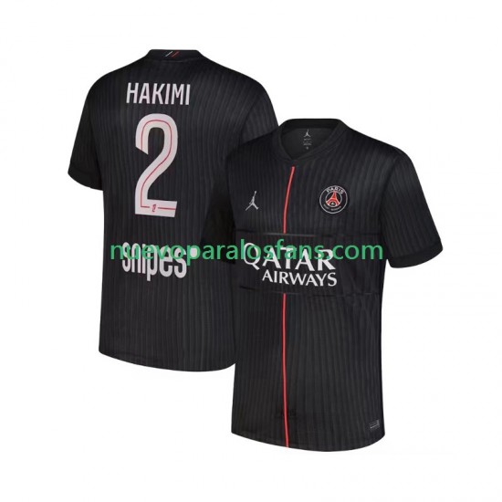 Camiseta de Fútbol Paris Saint-Germain Achraf Hakimi 2 Hombre Cuarto 2025-2026 Manga Corta