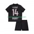 Camiseta de Fútbol Paris Saint-Germain Desire Doue 14 Niño Cuarto 2025-2026 Manga Corta