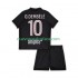 Camiseta de Fútbol Paris Saint-Germain Ousmane Dembele 10 Niño Cuarto 2025-2026 Manga Corta