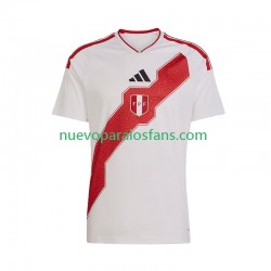 Camiseta de Fútbol Perú Hombre Casa 2026 Manga Corta