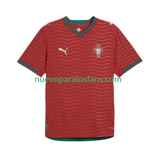 Camiseta de Fútbol Portugal Hombre Casa Copa Mundial 2026 Manga Corta