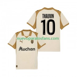 Camiseta de Fútbol RC Lens Florian Thauvin 10 Hombre Tercera 2025-2026 Manga Corta