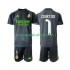 Camiseta de Fútbol Real Madrid Thibaut Courtois 1 Portero Niño Tercera 2025-2026 Manga Corta