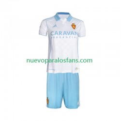Camiseta de Fútbol Real Zaragoza Niño Casa 2025-2026 Manga Corta