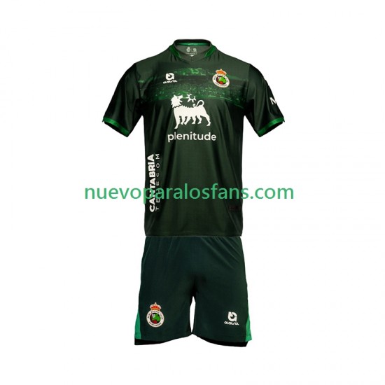 Camiseta de Fútbol Santander Niño Exterior 2025-2026 Manga Corta