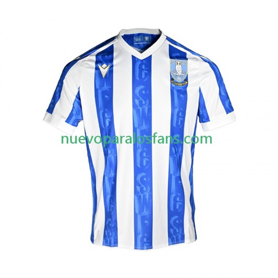 Camiseta de Fútbol Sheffield Wednesday Hombre Casa 2025-2026 Manga Corta