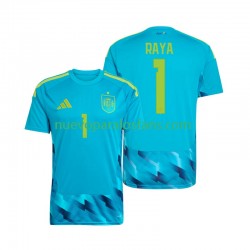 Camiseta de Fútbol España David Raya 1 Portero Hombre Casa Copa Mundial 2026 Manga Corta