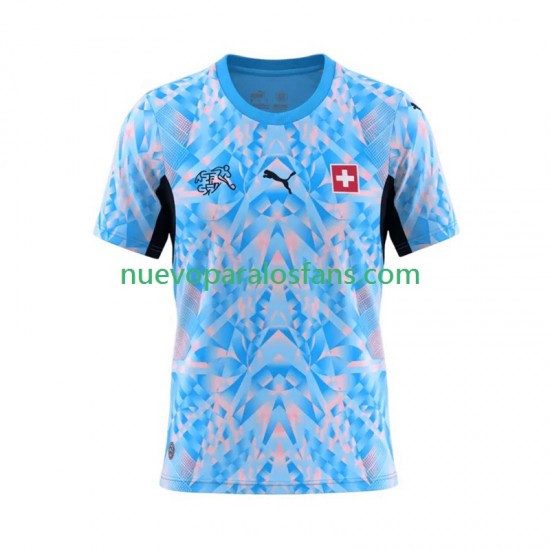 Camiseta de Fútbol Suiza Hombre Exterior Copa Mundial 2026 Manga Corta