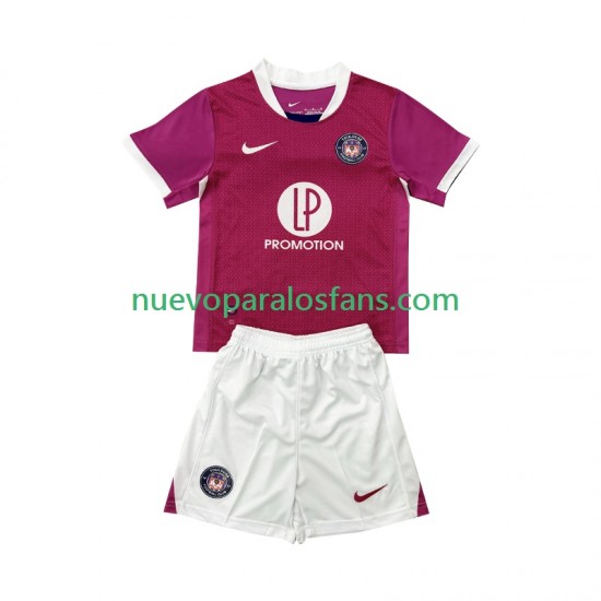Camiseta de Fútbol Toulouse Niño Exterior 2025-2026 Manga Corta