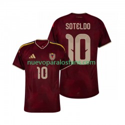 Camiseta de Fútbol Venezuela Yeferson Soteldo 10 Hombre Casa 2026 Manga Corta