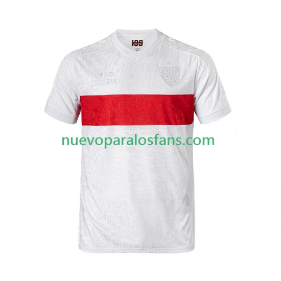 Camiseta de Fútbol VfB Stuttgart Anniversary Hombre Casa 2025-2026 Manga Corta