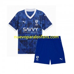 Camiseta de Fútbol Al-Hilal Niño Casa 2024-2025 Manga Corta