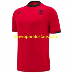 Camiseta de Fútbol Albania Hombre Casa 2025 Manga Corta