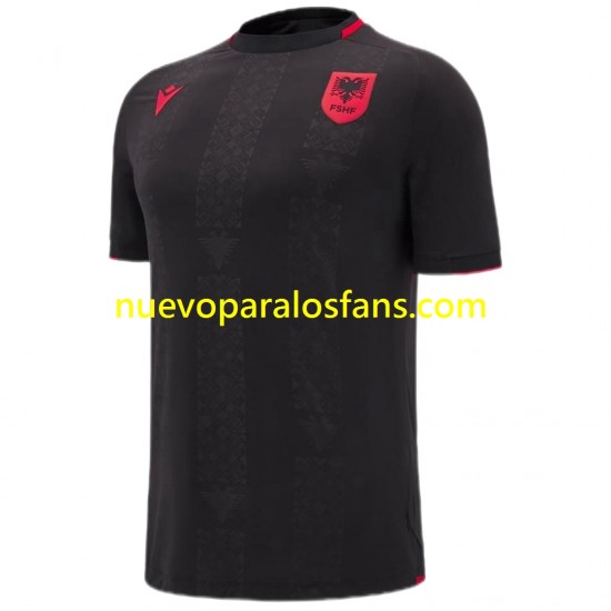 Camiseta de Fútbol Albania Hombre Tercera 2025 Manga Corta
