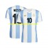 Camiseta de Fútbol Argentina Lionel Messi 10 50 Anniversary Hombre Casa Manga Corta