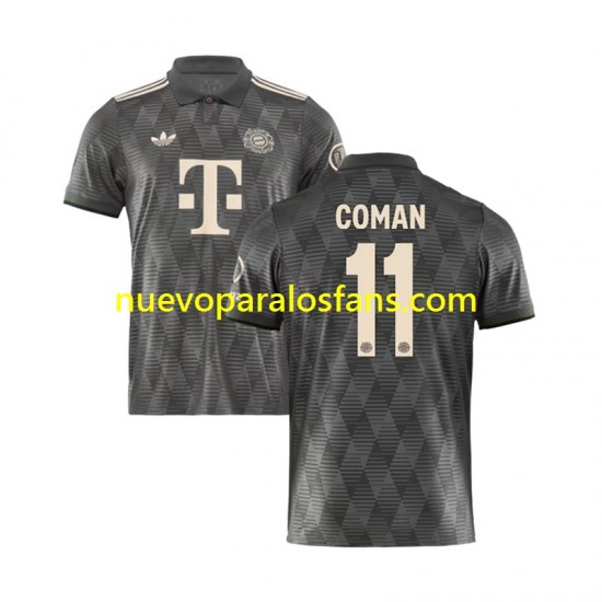 Camiseta de Fútbol Bayern de Múnich COMAN 11 Octoberfest Hombre Cuarto 2024-2025 Manga Corta