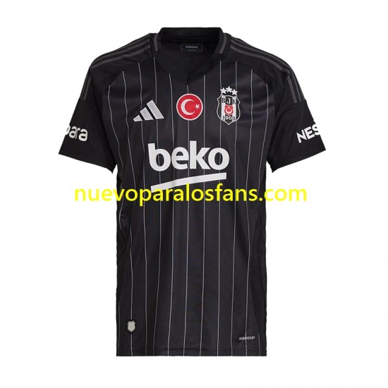Camiseta de Fútbol Besiktas Hombre Exterior 2024-2025 Manga Corta