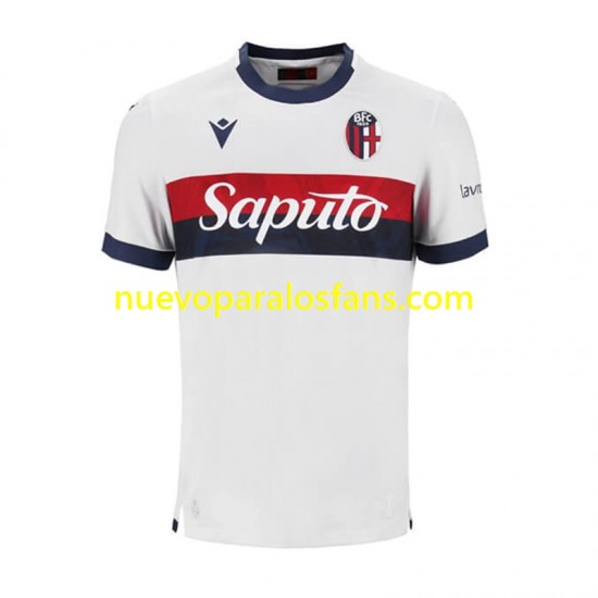 Camiseta de Fútbol Bologna Hombre Exterior 2024-2025 Manga Corta