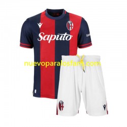 Camiseta de Fútbol Bologna Niño Casa 2024-2025 Manga Corta