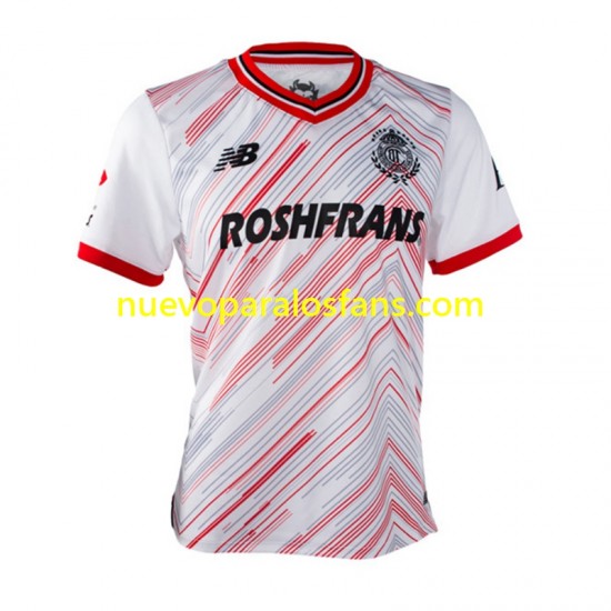 Camiseta de Fútbol Deportivo Toluca Hombre Exterior 2024-2025 Manga Corta