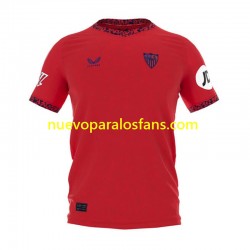Camiseta de Fútbol Sevilla FC Hombre Exterior 2024-2025 Manga Corta