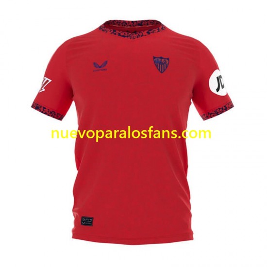 Camiseta de Fútbol Sevilla FC Hombre Exterior 2024-2025 Manga Corta