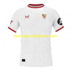 Camiseta de Fútbol Sevilla FC Hombre Casa 2024 Manga Corta