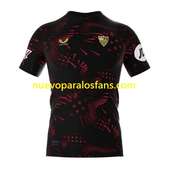 Camiseta de Fútbol Sevilla FC Hombre Tercera 2024-2025 Manga Corta