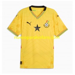 Camiseta de Fútbol Ghana Hombre Exterior 2024 Manga Corta