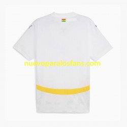 Camiseta de Fútbol Ghana Hombre Casa 2024 Manga Corta