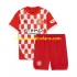Camiseta de Fútbol Girona Niño Casa 2024-2025 Manga Corta