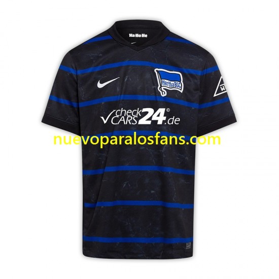 Camiseta de Fútbol Hertha BSC Hombre Exterior 2024-2025 Manga Corta