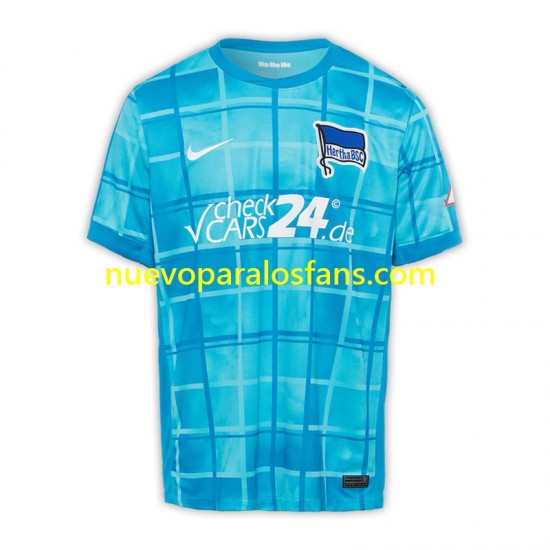 Camiseta de Fútbol Hertha BSC Hombre Tercera 2024-2025 Manga Corta