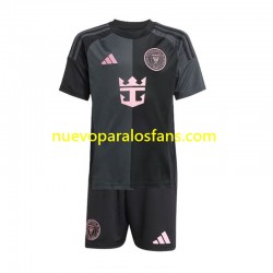 Camiseta de Fútbol Inter Miami Niño Exterior 2024-2025 Manga Corta