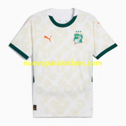 Camiseta de Fútbol Costa De Marfil Hombre Exterior 2025 Manga Corta