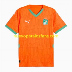 Camiseta de Fútbol Costa De Marfil Hombre Casa 2025 Manga Corta