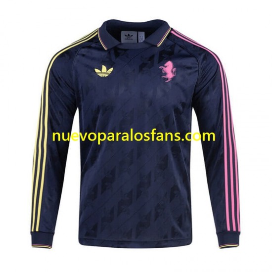 Camiseta de Fútbol Juventus Special Hombre Casa 2024 Manga Larga