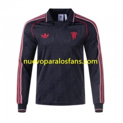 Camiseta de Fútbol Manchester United Special Hombre Casa 2024 Manga Larga